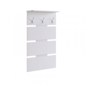 Вешалка Реал 2 белое дерево