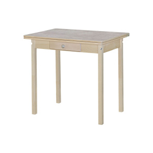 Стол обеденный раскладной ПН Бесцветный/Бетао матовый