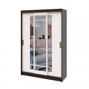 Шкаф-купе БРУНО 4 Венге/Лоредо