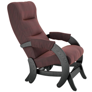 Кресло-маятник Фрейм венге шпон/Ultra Chocolate