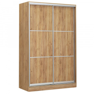 Шкаф-купе 2-х дверный 1540х590 ВАРИАНТ 3 Дуб Крафт золотой