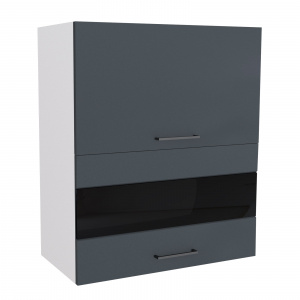 Модуль Шкаф навесной В600Г Астра Графит софт