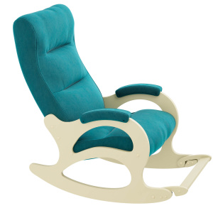 Кресло-качалка Модель 44 б/л Дуб шампань/Ultra Atlantic