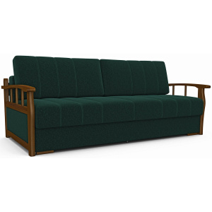 Диван БАРОН SENSEY BOTLE GREEN/Орех