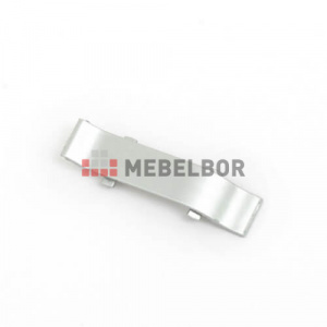 Соединитель AP740/AP850 для плинтуса  Серебро матовое/ Thermoplast