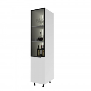 Фасад со стеклом из алюминиевого профиля (ПН450) 446х1298мм