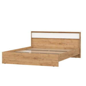 Кровать Некст 1 1600х2000 Дуб Золотой/Белый