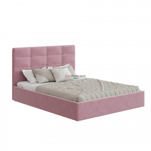 Кровать с подъемным механизмом НК Соната 1800х2000 Велюр Розовый