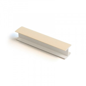 Соединение для цоколя 180 градусов H-100 мм, ваниль