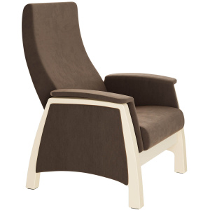 Кресло-маятник Модель 101 ст дуб шампань/Ultra Chocolate