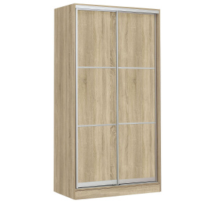 Шкаф-купе 2-х дверный 1210х445 ВАРИАНТ 3 Дуб сонома