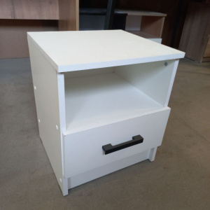 Тумба прикроватная ЭКО Белый/Белый