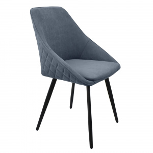 Стул Монти ST Лофт черный муар/Катания Стил