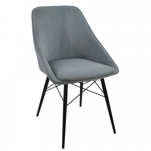 Стул Монти ST Люкс черный муар/Катания Сильвер