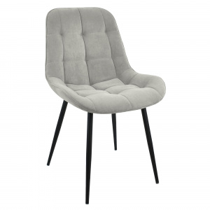 Стул Флоренция Эрго черный муар/Катания Смок