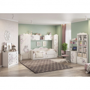 Набор детской мебели Фэнтези К1 белый рамух