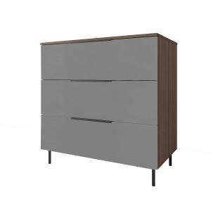 Комод Роза 900 Орех Франклин/Графит Скин