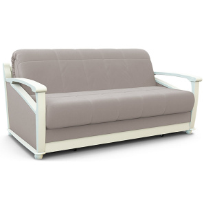 Диван Глория-Аккордеон (массив) CATANIA SMOKE/Снег