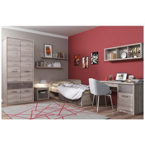 Набор детской мебели JAZZ №2 Каштан найроби/Оникс