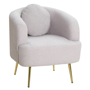 Кресло отдыха Богема BARNI SILVER/Золото