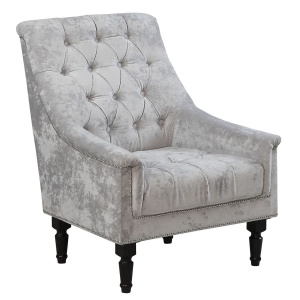 Кресло отдыха ПРАДО PLUSH SILVER/Венге