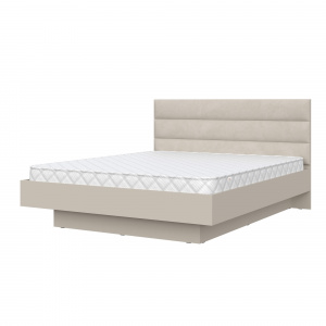 Кровать НК PIANO 1600х2000 Кашемир/Велюр бежевый