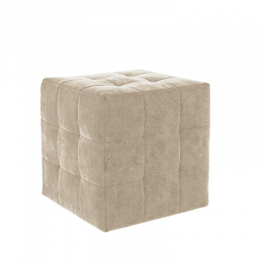 Пуф Рубик 2 капучино (велюр)