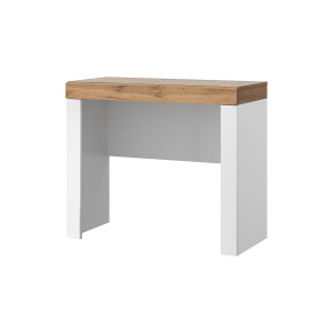 Стол письменный TAURUS 1S Белый/Дуб вотан