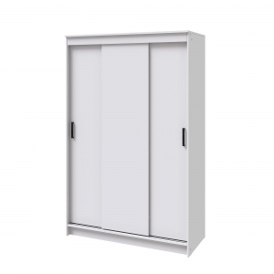 Шкаф-купе БРУНО 1 Белый гладкий