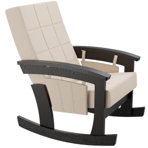 Кресло-качалка Nordic венге шпон/Maxx 100