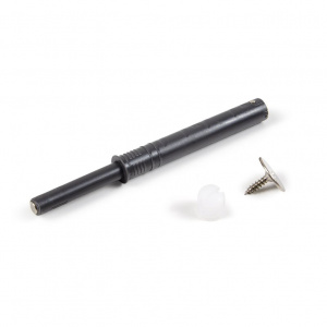 Нажимной толкатель фасадов с магнитом, длинный ход 37мм, врезной, графит d10 AMF15/GRPH, Boyard