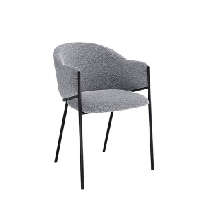 Стул Kenner 308SD черный/серый B12