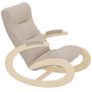 Кресло-качалка Экси дуб шампань/Ultra Sand