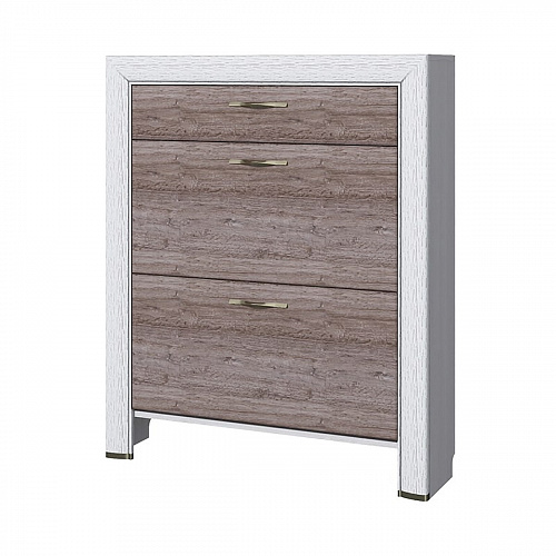 Обувница 2D1S OLIVIA Вудлайн крем/дуб анкона