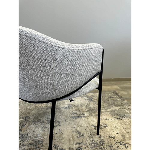 Стул Kenner 308SD черный/серебристый B06