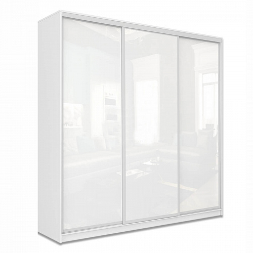 Шкаф-купе Старт 3-дверный МДФ без зеркала 2200 (высота 2200, глубина 450)