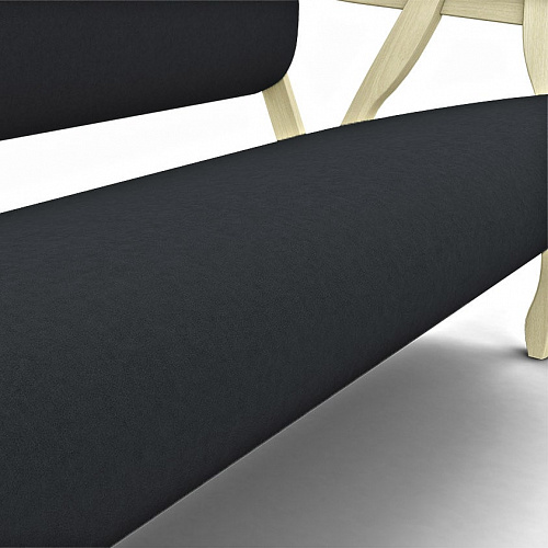 Диван Вега-10 CATANIA GRAPHITE/Бесцветный (Лак)