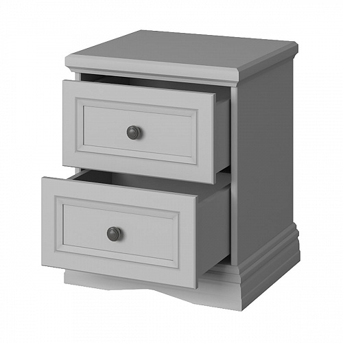 Тумба прикроватная VALENCIA 2S Серый