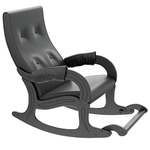 Кресло-качалка Модель 707 венге шпон/Eva 6