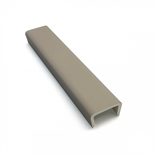 Заглушка для цоколя H-100 мм, капучино SoftTouch