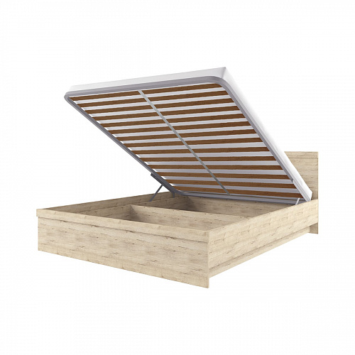 Кровать с подъемным механизмом 140 OSKAR дуб Санремо