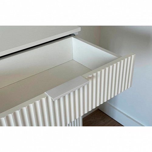 Комод Зефир белое дерево/белый (эмаль)