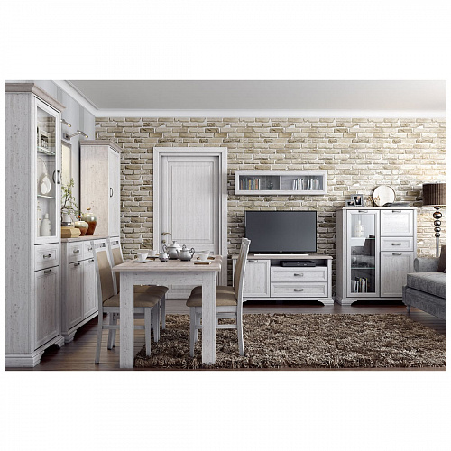 Тумба RTV 1D2SN MONAKO Сосна винтаж/дуб анкона