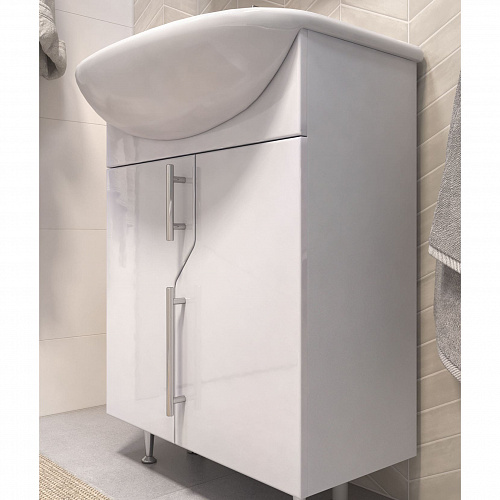 Тумба под раковину Turin 550-2-0 с умывальником