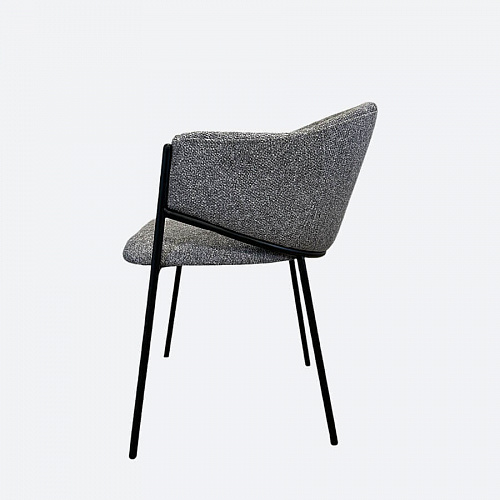 Стул Kenner 308SD черный/серый B12