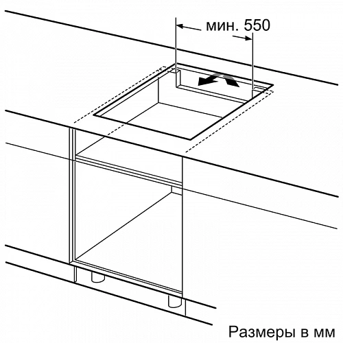 Встраиваемая индукционная панель BOSCH PUE611BB5E