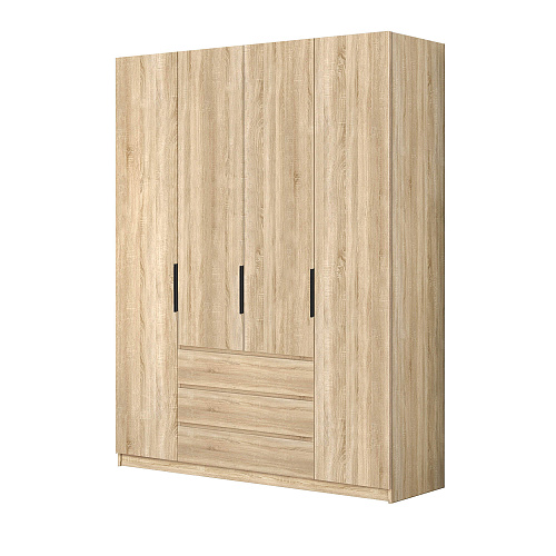 8.04 Шкаф 4-х дверный с ящиками