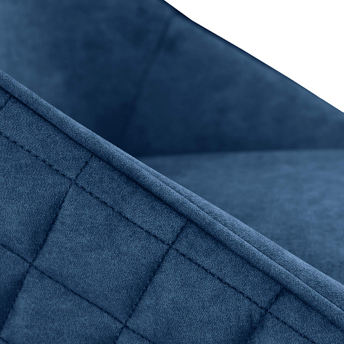 Стул Монти ST Лофт белый муар/Noel Blue