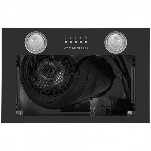 Встраиваемая вытяжка MAUNFELD Bay 45 Push Black