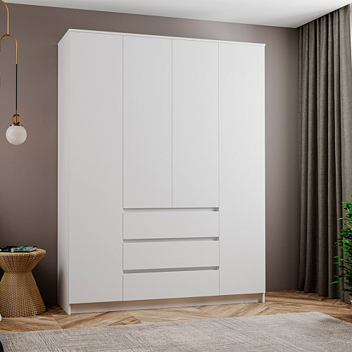 Шкаф Мори 1600.1 Белый